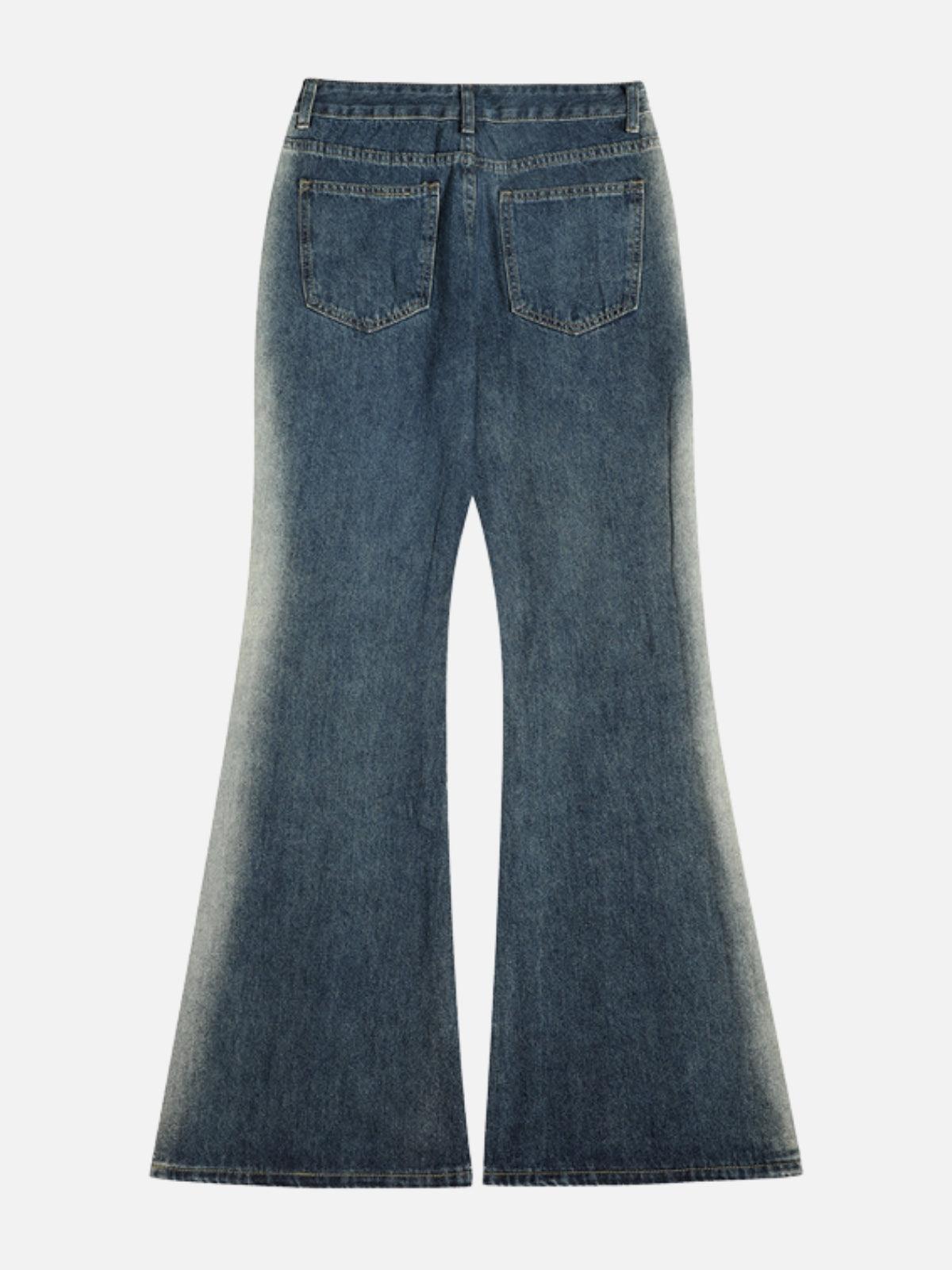 Gradient Patchwork Jeans