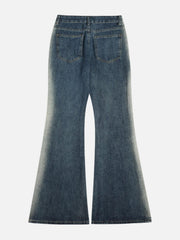 Gradient Patchwork Jeans
