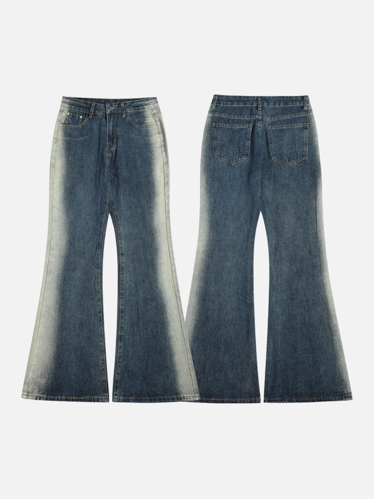 Gradient Patchwork Jeans
