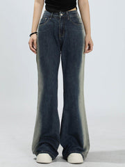 Gradient Patchwork Jeans