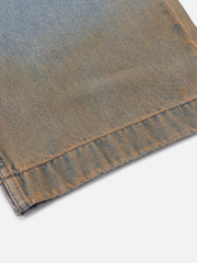 Gradient Washed Loose Jeans