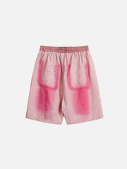 Graffiti Drawstring Shorts