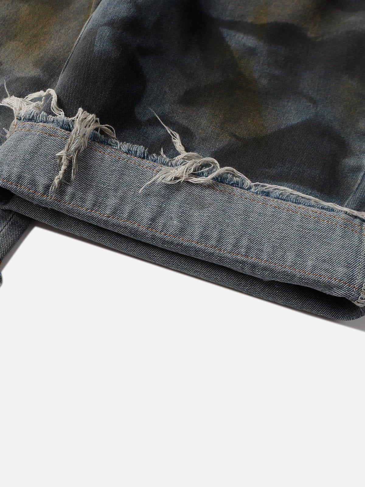 Graffiti Fringe Jorts