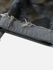 Graffiti Fringe Jorts