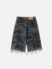 Graffiti Fringe Jorts
