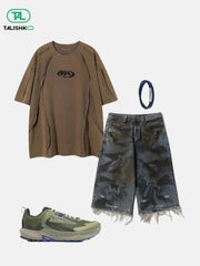 Graffiti Fringe Jorts
