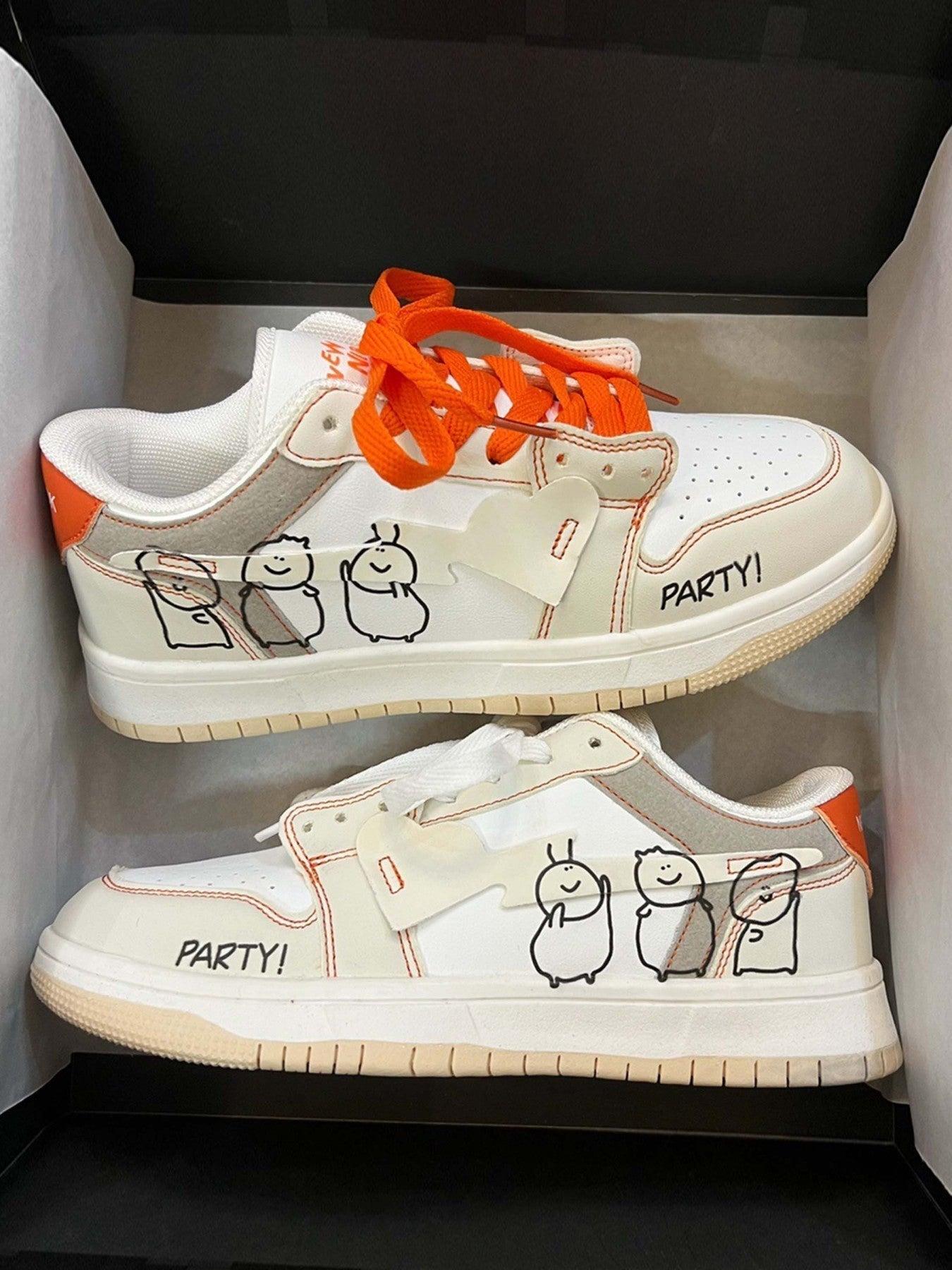 Graffiti Niche Sports Trend Board Shoes