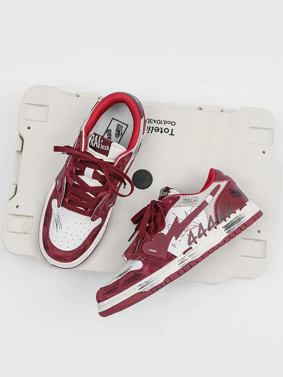 Graffiti Skate Sports Casual Shoes