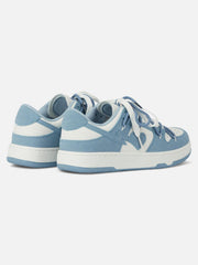 Haze Blue Love Breathable Board Shoes