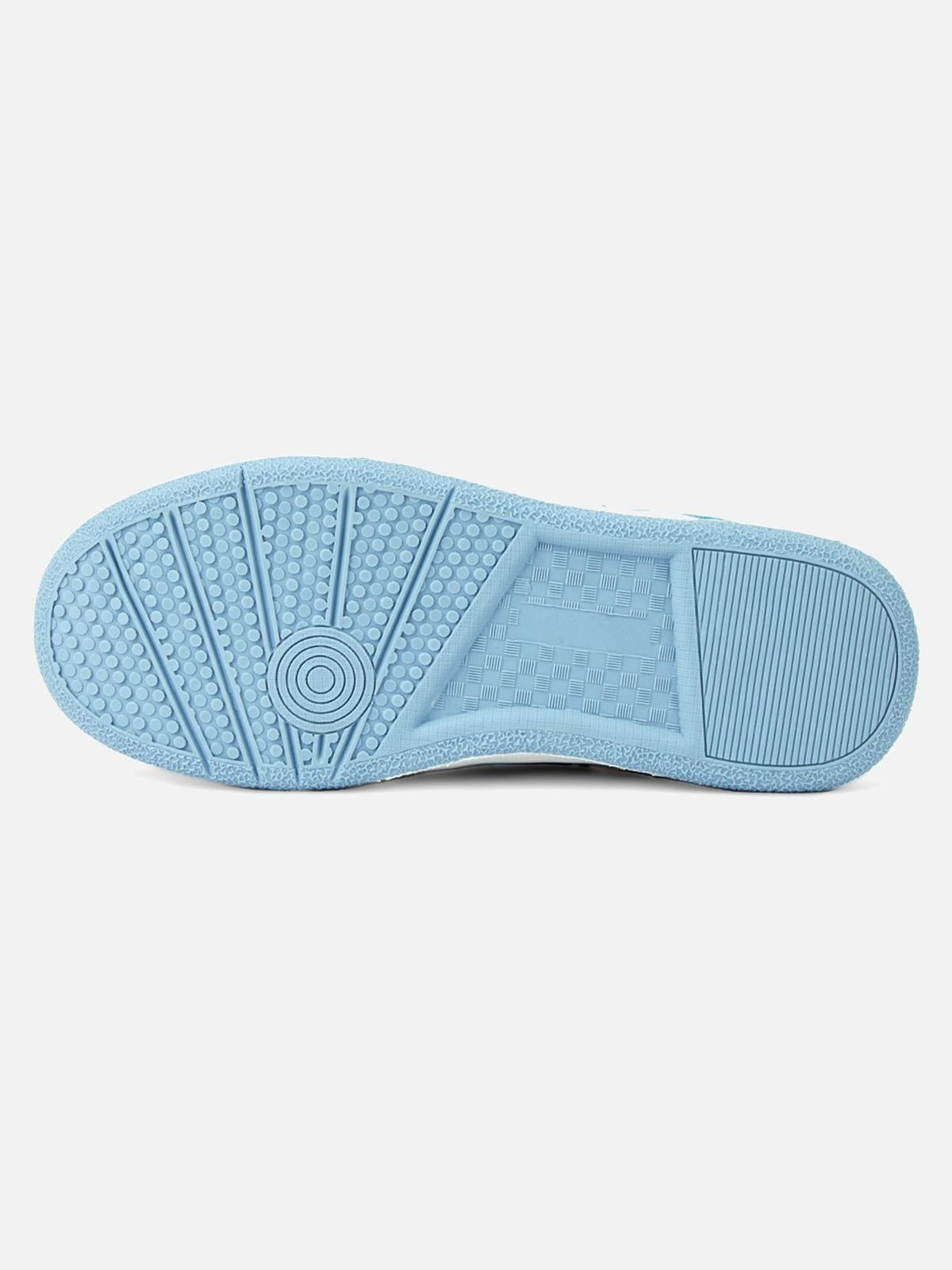 Haze Blue Love Breathable Board Shoes