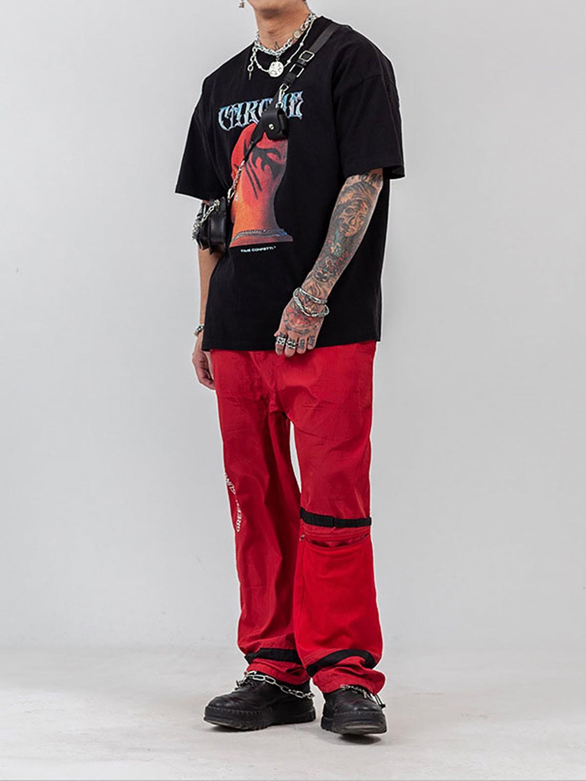 Head Print Hip Hop T-Shirt