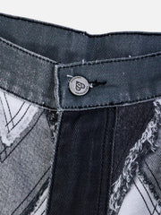 Heart Patchwork Jorts
