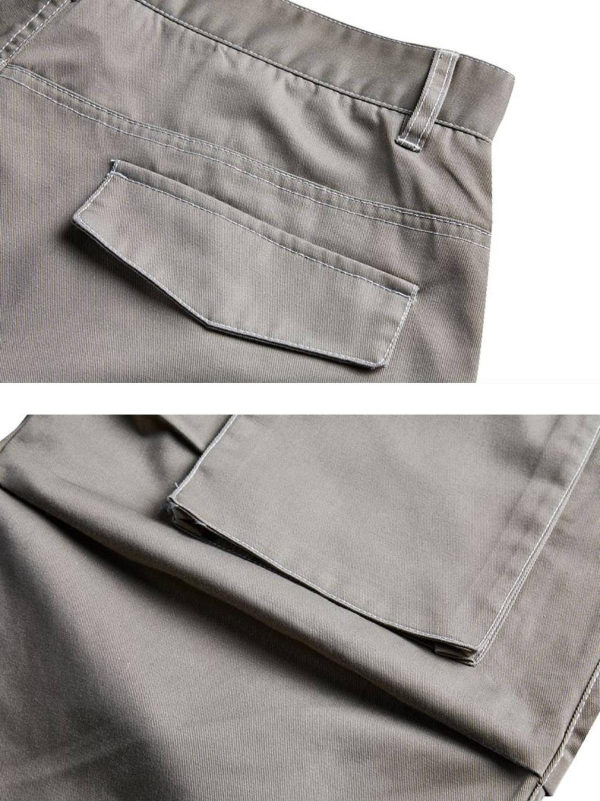 Heart Rivet Multi-Pocket Jeans