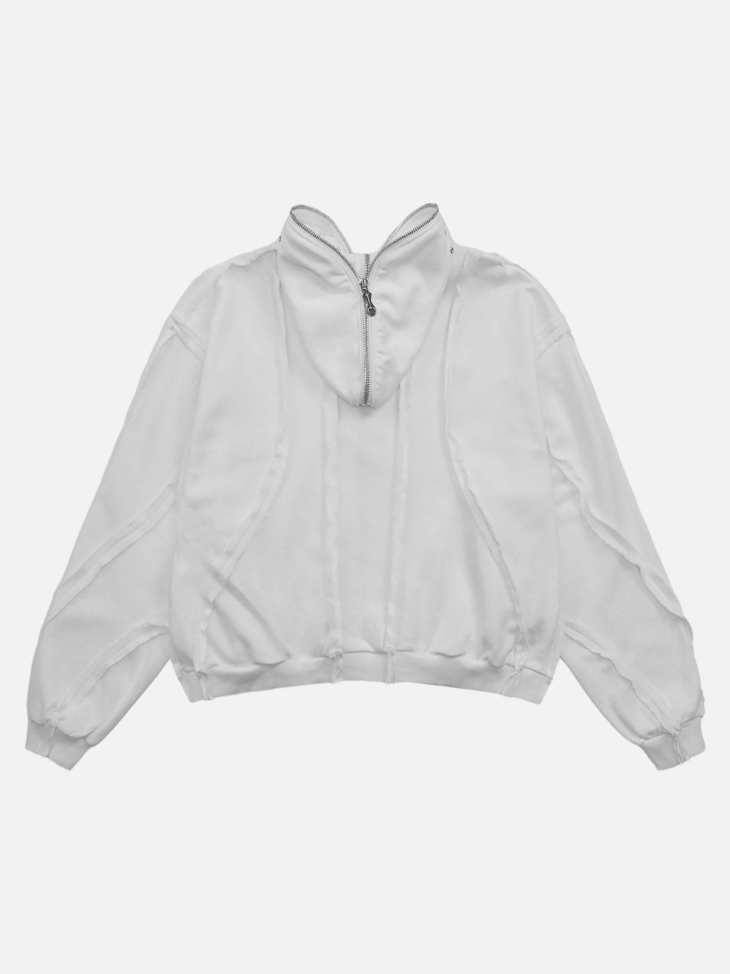 Heavyweight Batik Washed Distressed Hoodie