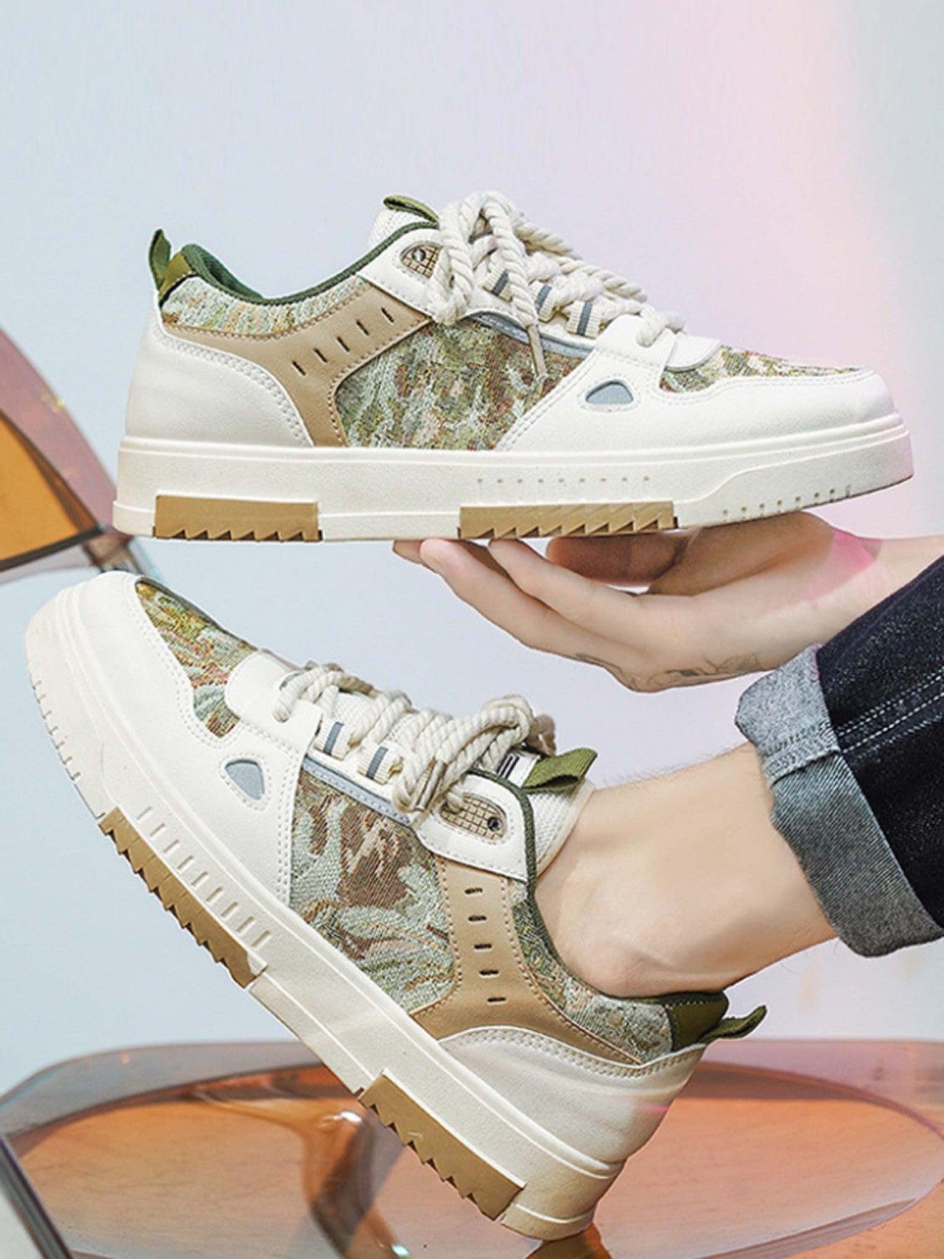 High Street Breathable Canvas Board Shoes