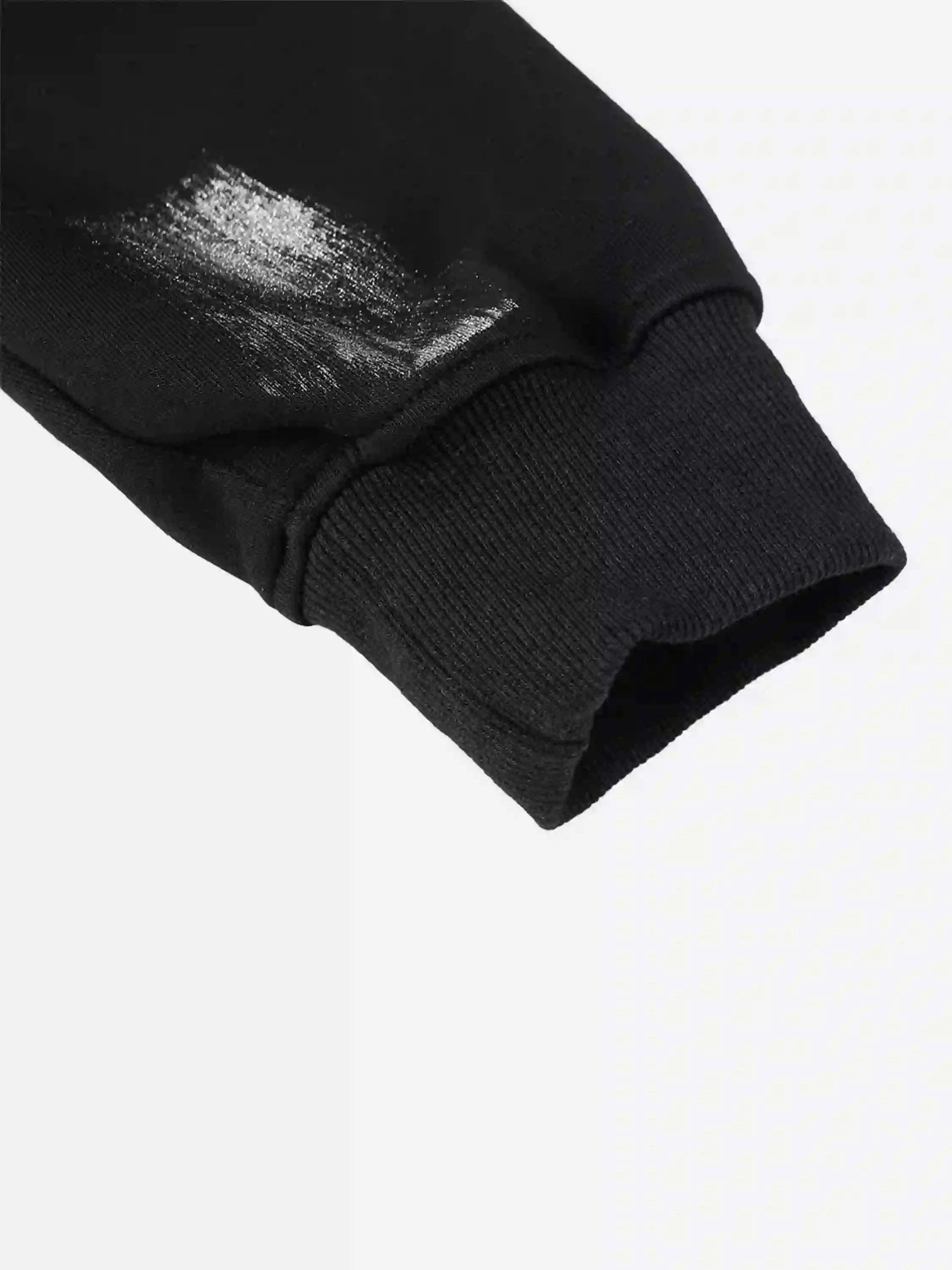 High Street Hip Hop Spider Web Print Hoodie