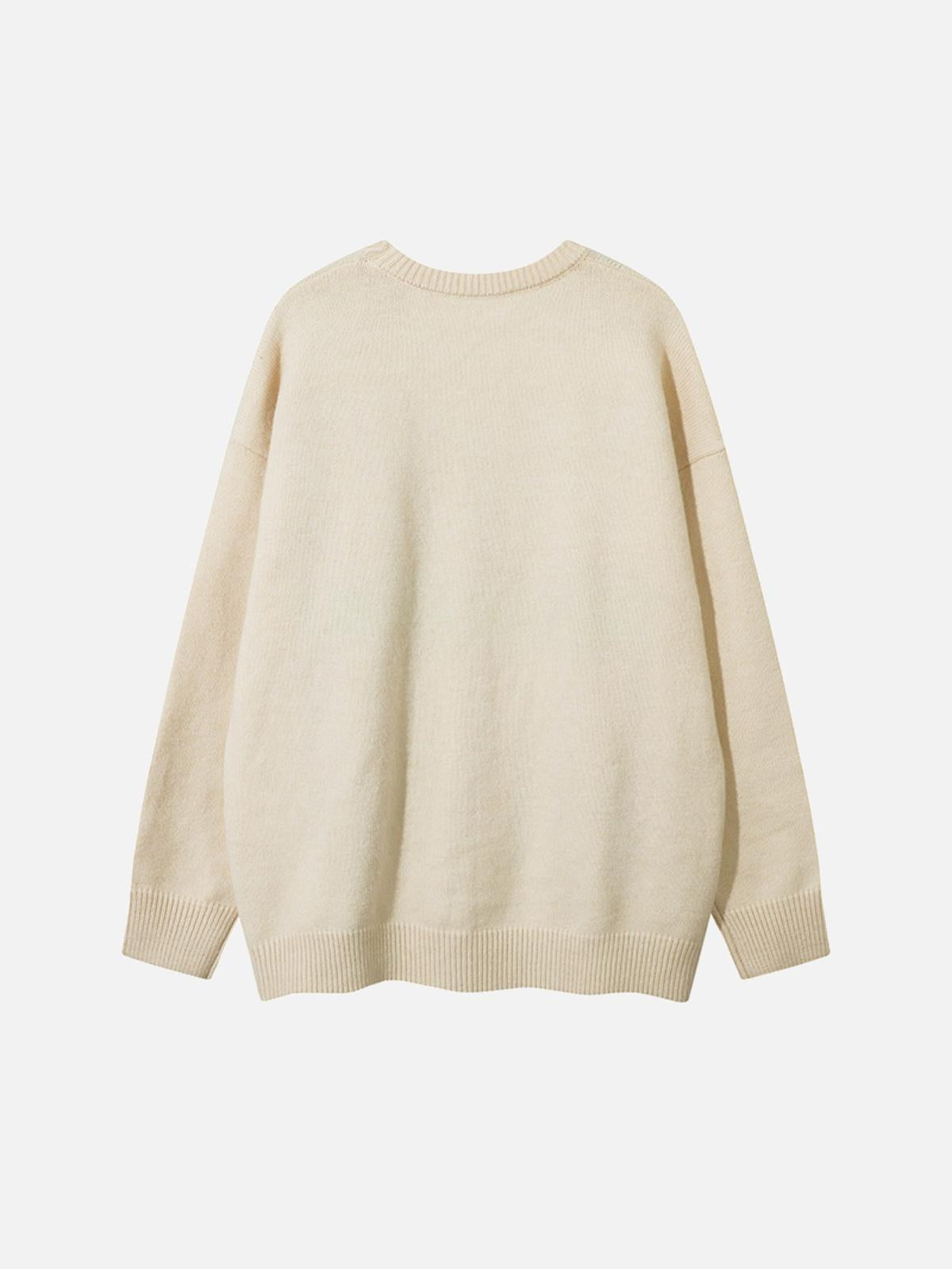 High Street Hiphop Letter Sweater
