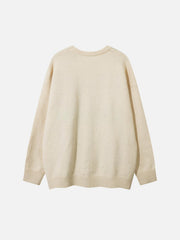 High Street Hiphop Letter Sweater