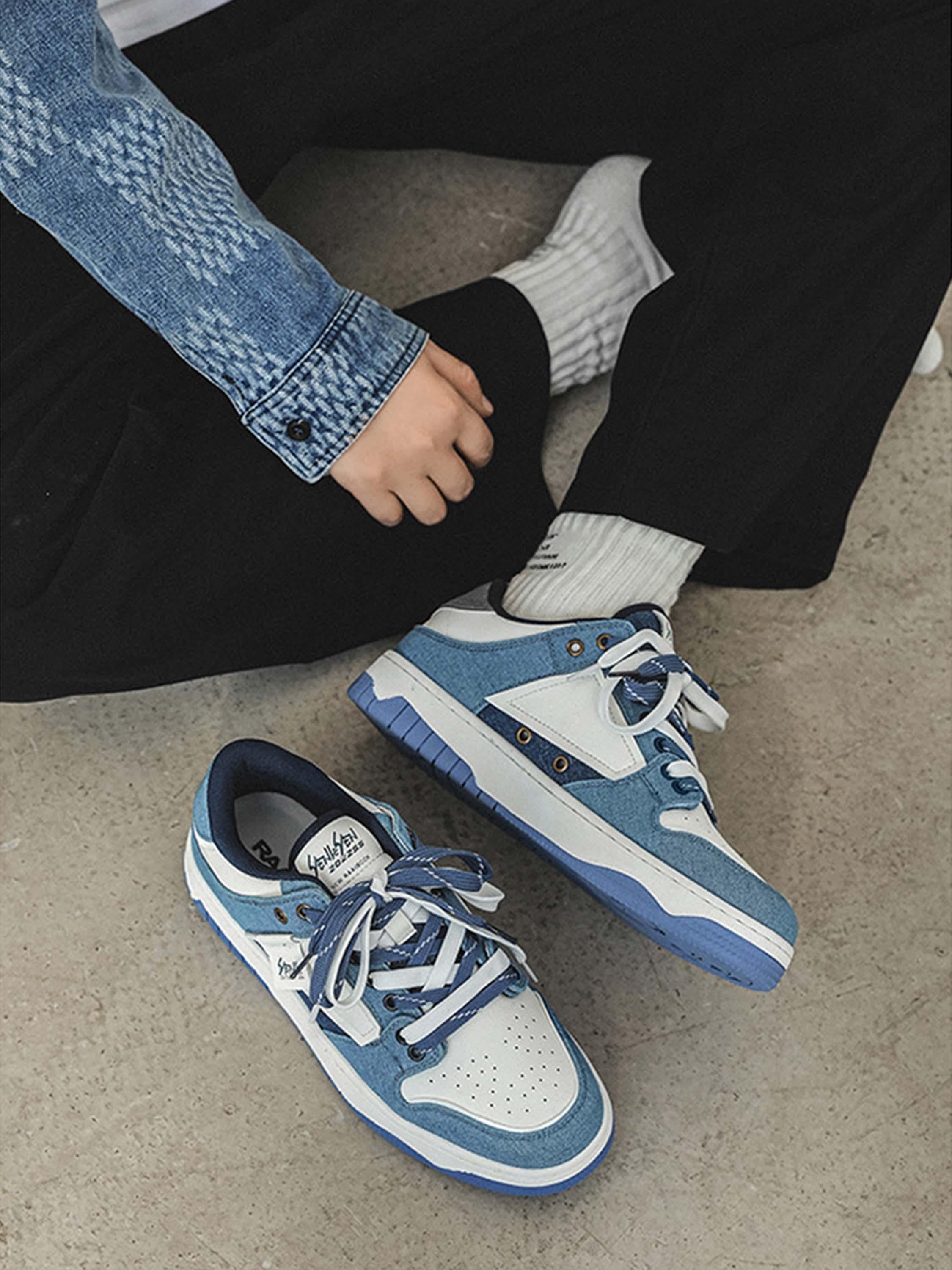 High Street Hundreds With Casual Slip-On Shoes Couple Models