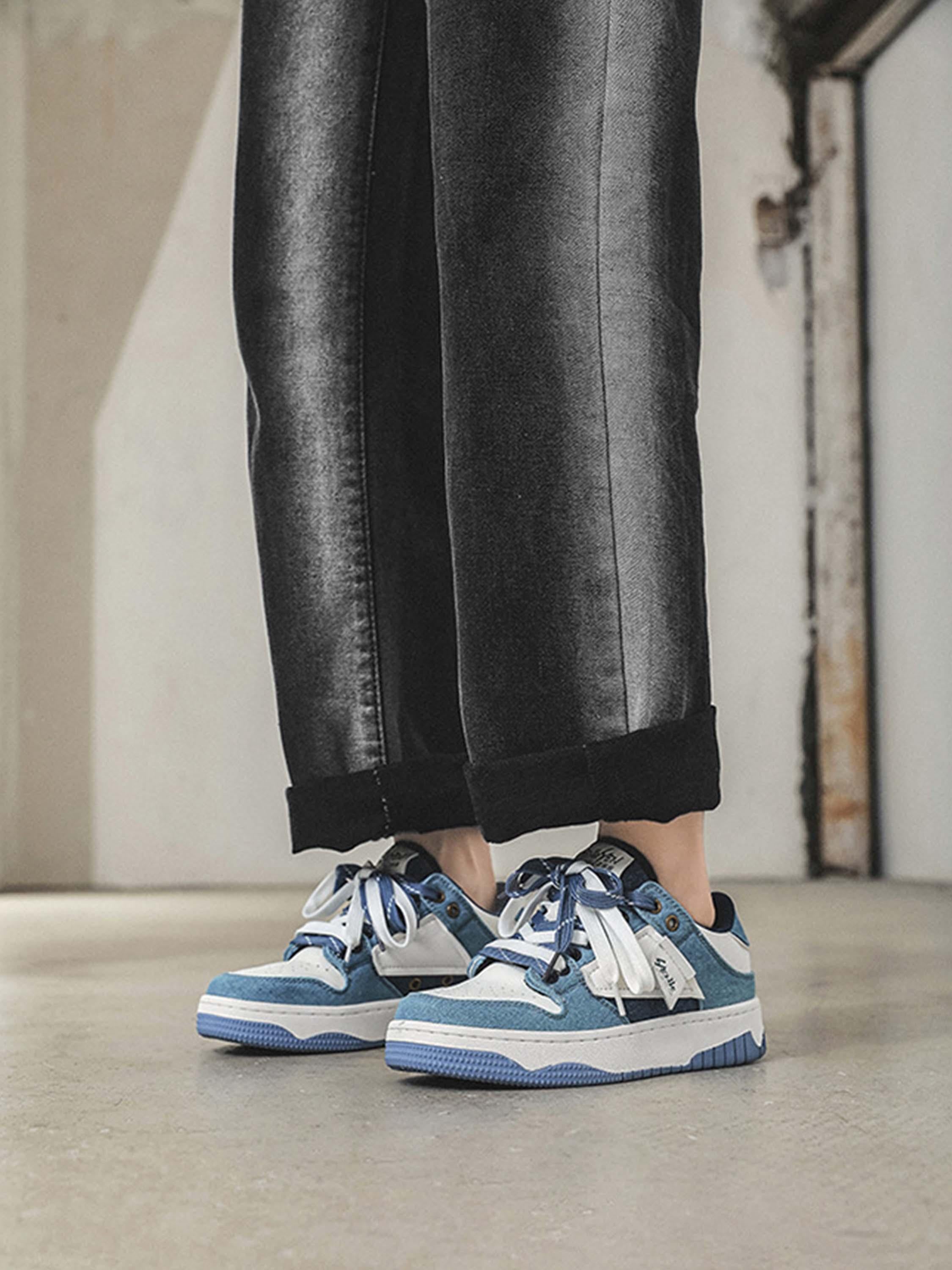 High Street Hundreds With Casual Slip-On Shoes Couple Models