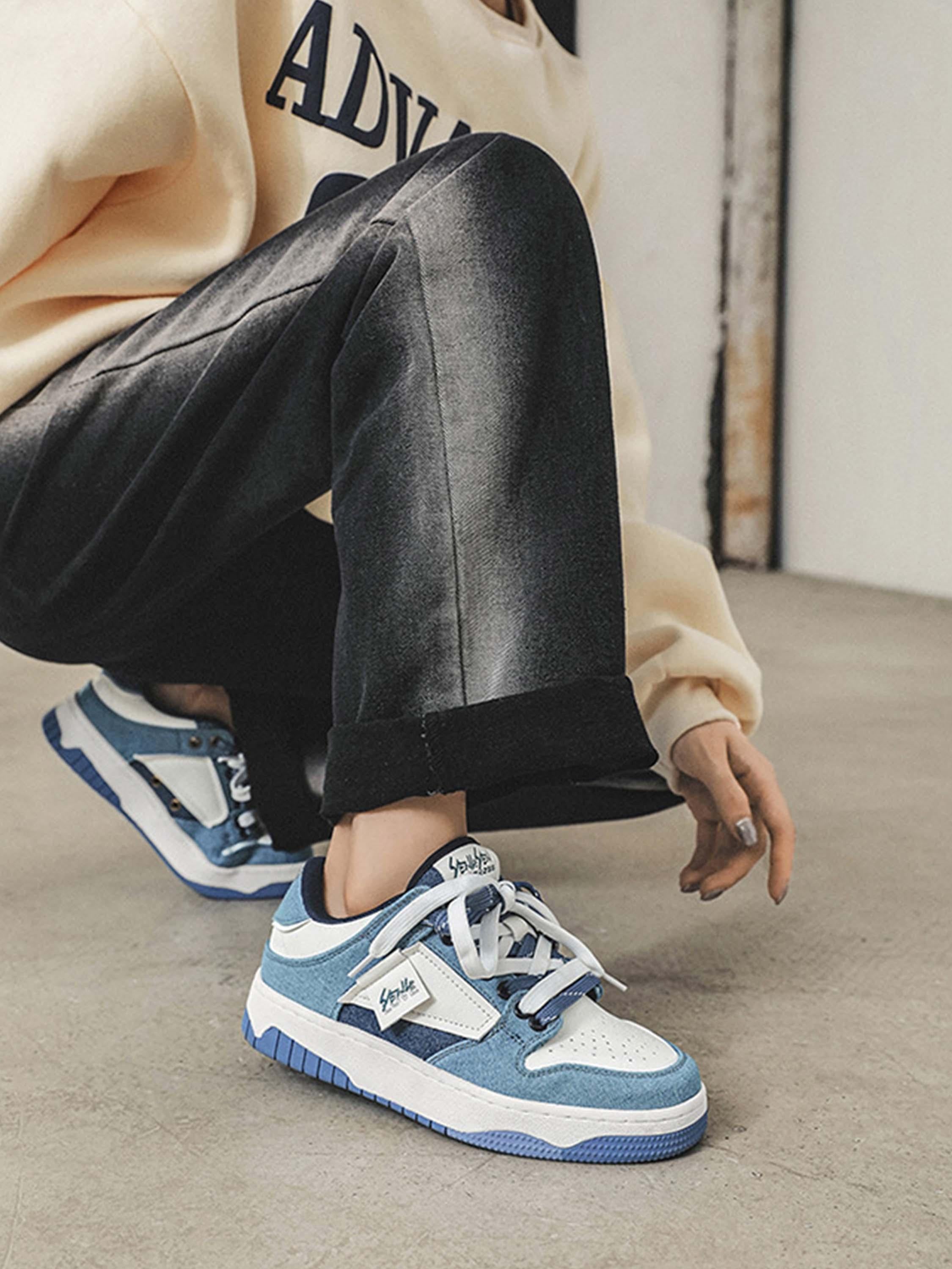 High Street Hundreds With Casual Slip-On Shoes Couple Models