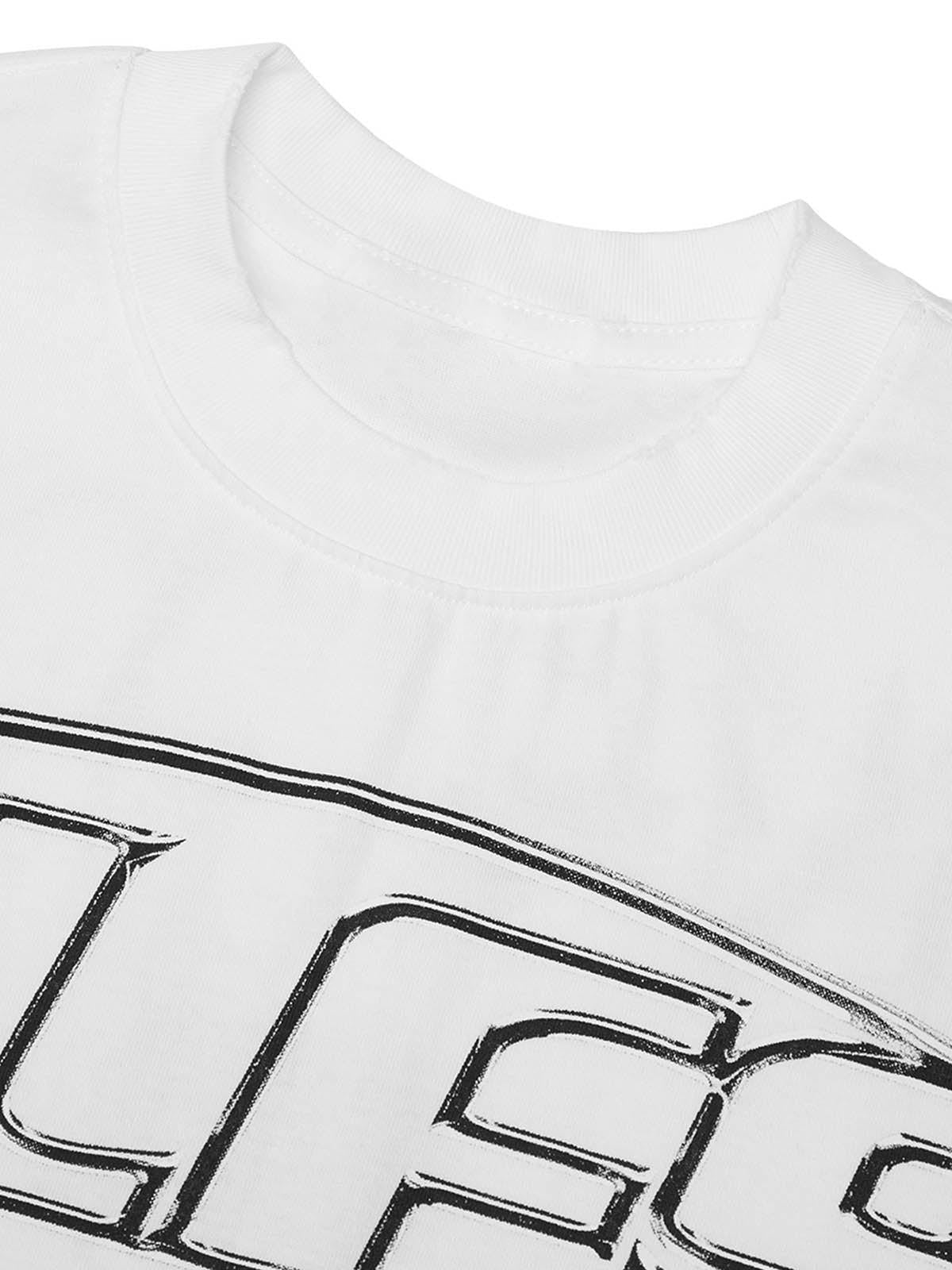 High Street Letter Print Short-Sleeved T-Shirt