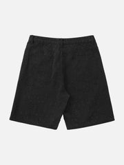 High Street Niche Design Ripped Denim Shorts