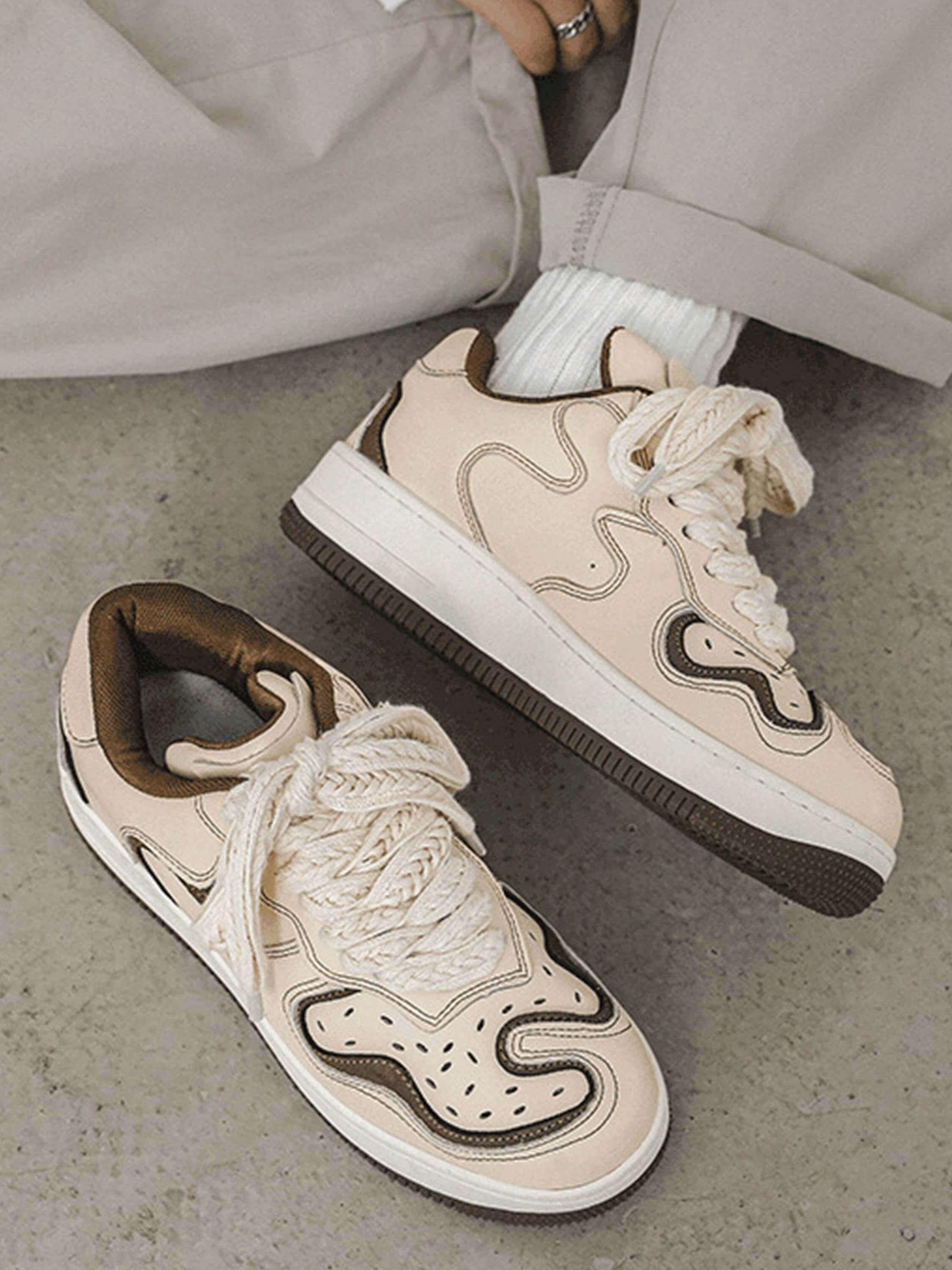 High Street Niche Design Skateboard Couple Shoes