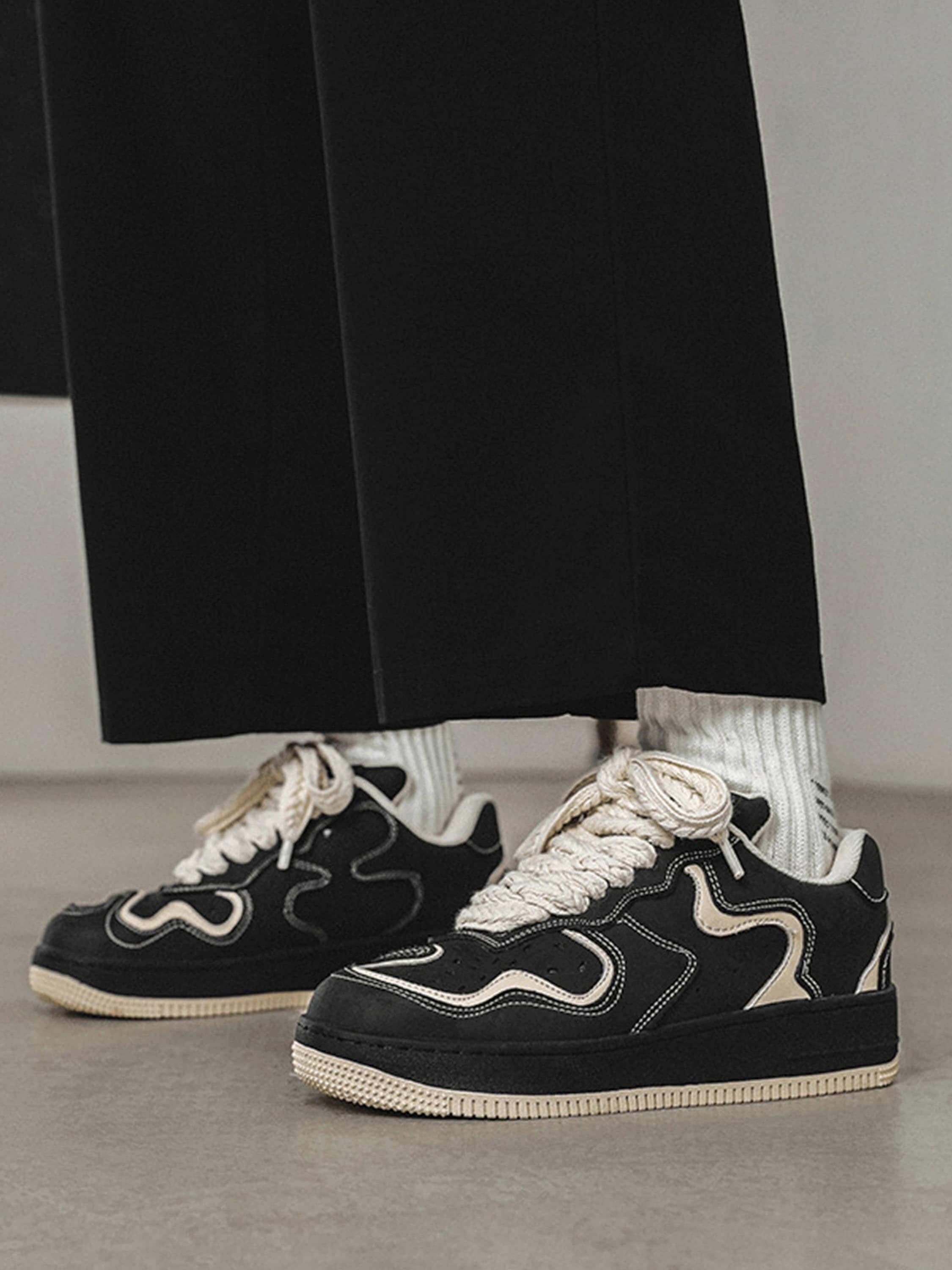 High Street Niche Design Skateboard Couple Shoes