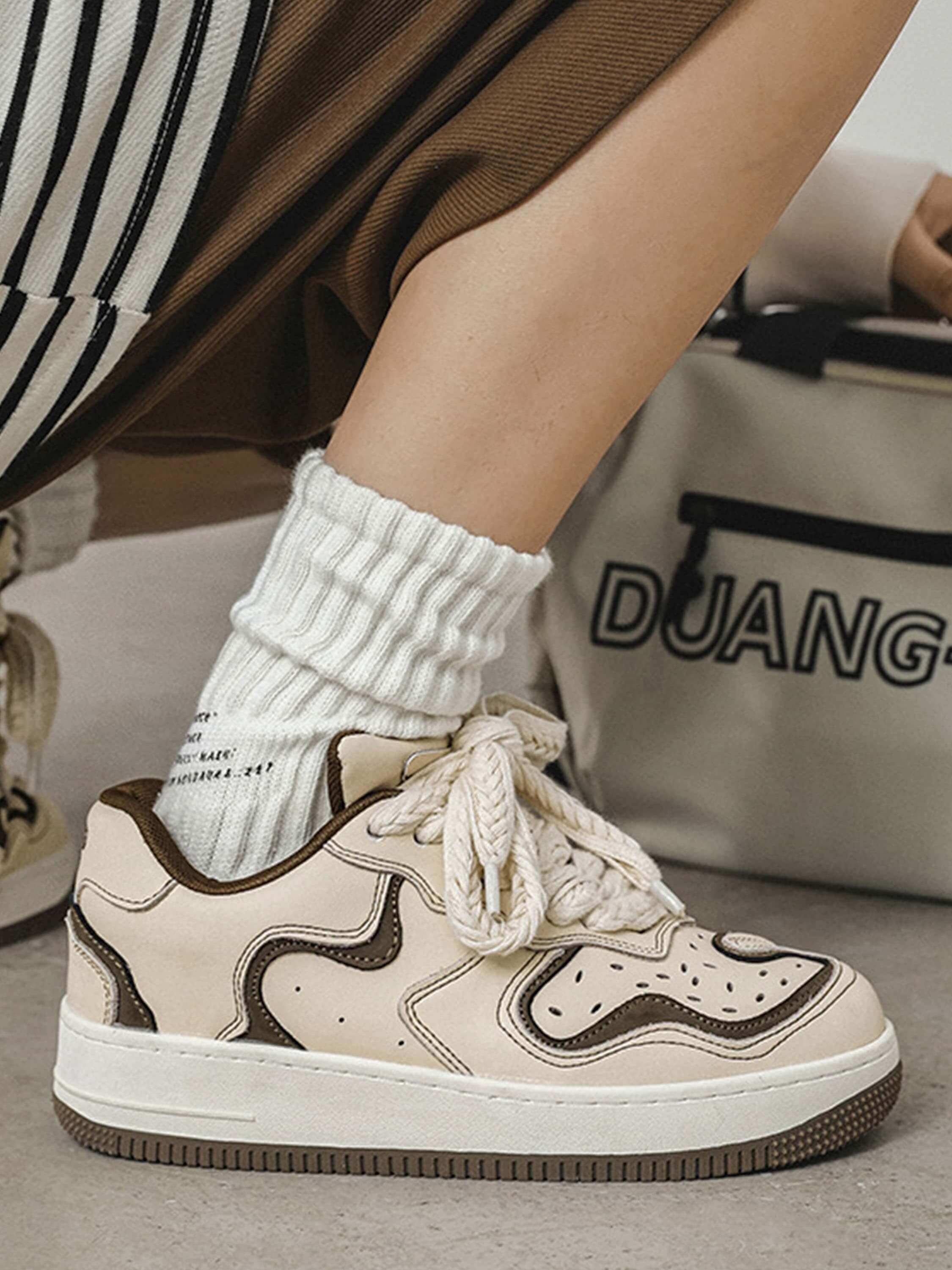 High Street Niche Design Skateboard Couple Shoes