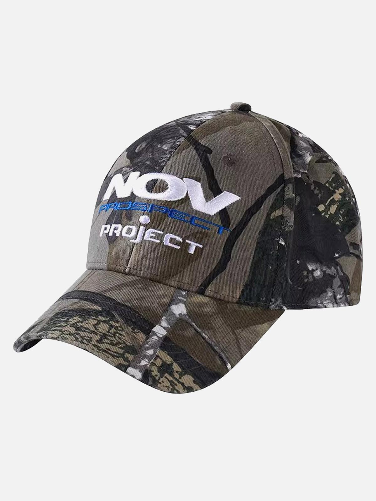 High Street Retro Camouflage Hat