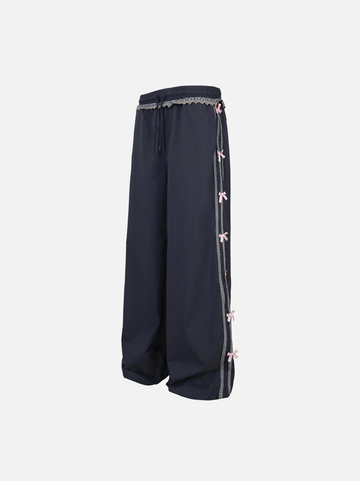 High Street Side Bow Decoration Pant