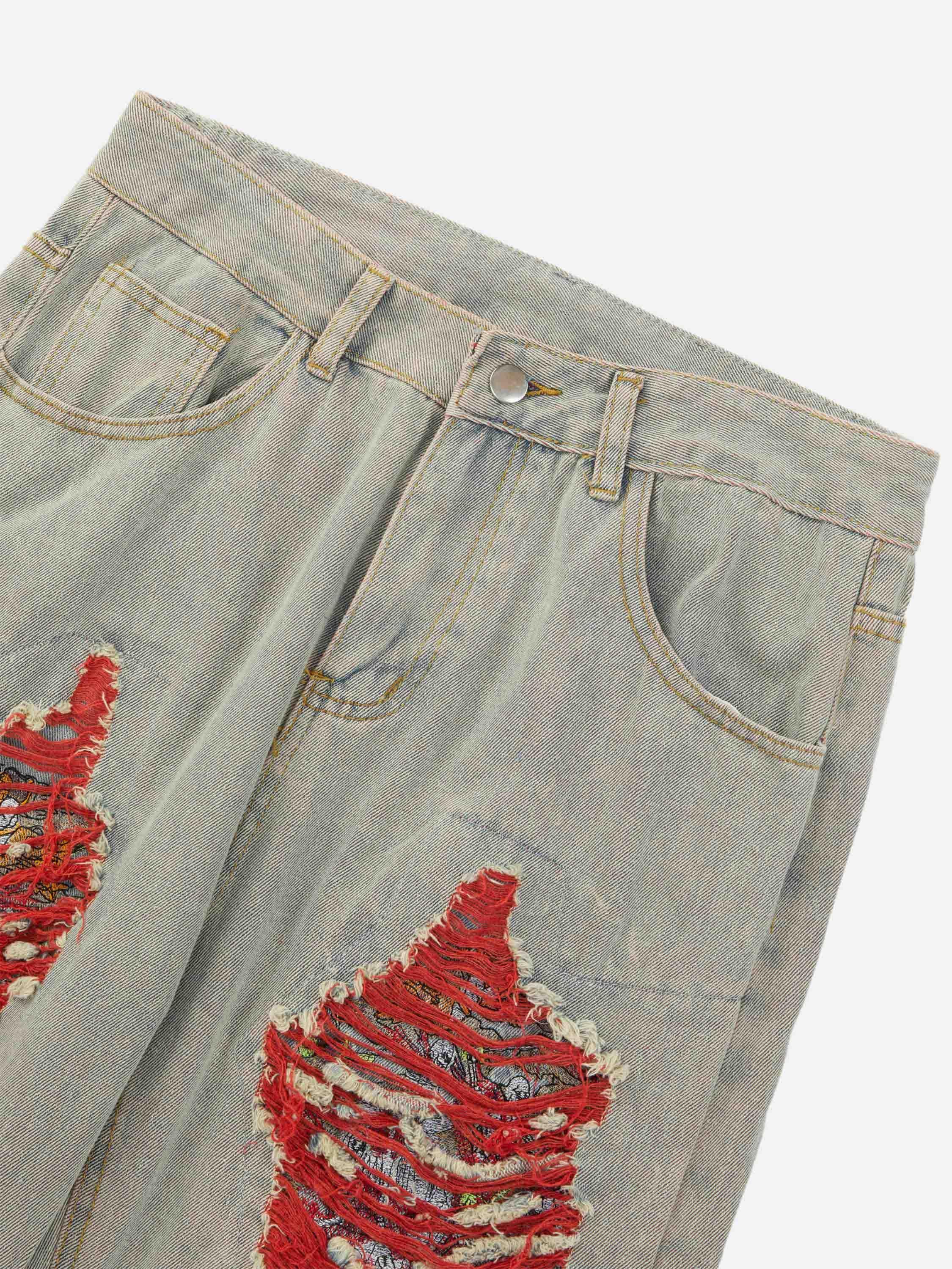 High Street Versatile Denim Jeans