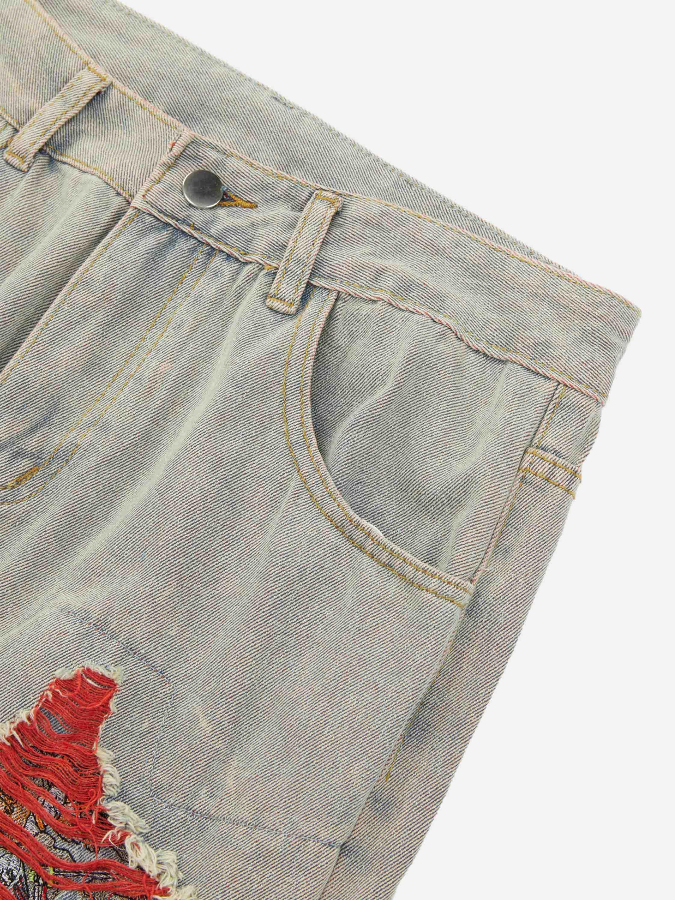 High Street Versatile Denim Jeans
