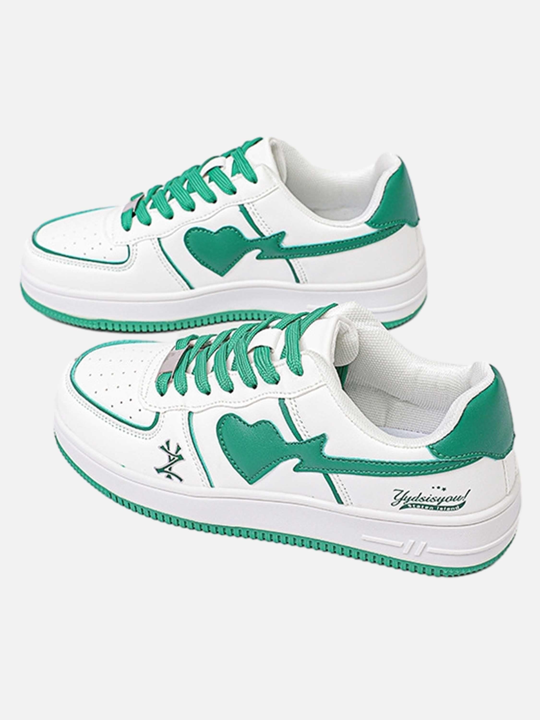 High Street White Skate Sneakers