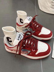 Hip-Hop Graffiti Board Shoes For Couples