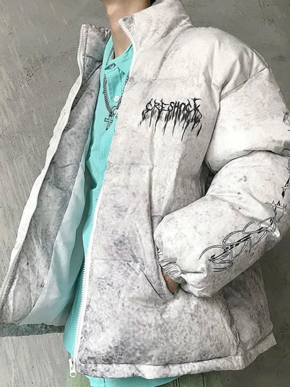 Hip Hop Oversize Padded Jacket