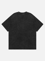 Hip Hop Skull Print T-Shirt