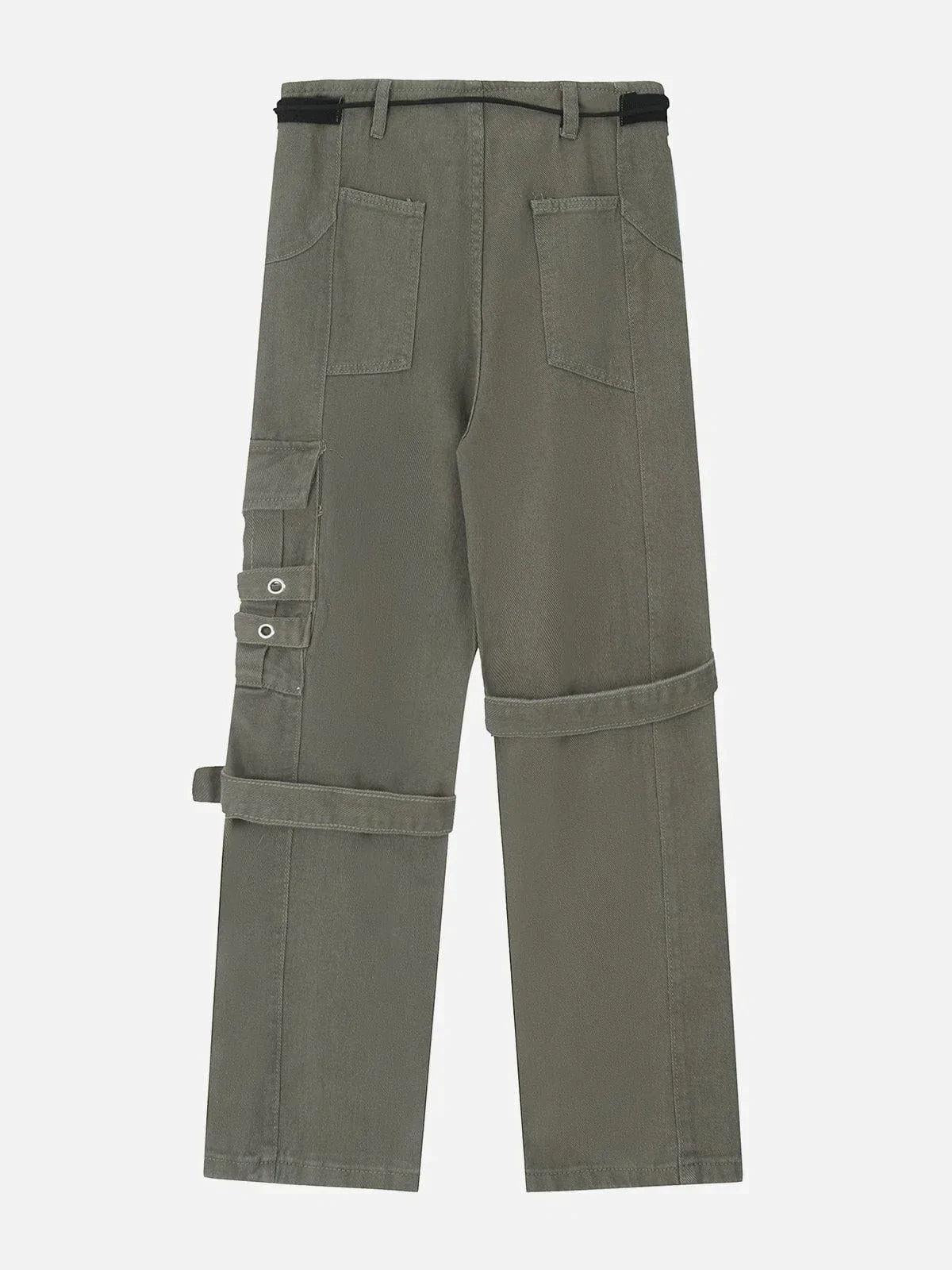 Hip Hop Straps Jeans
