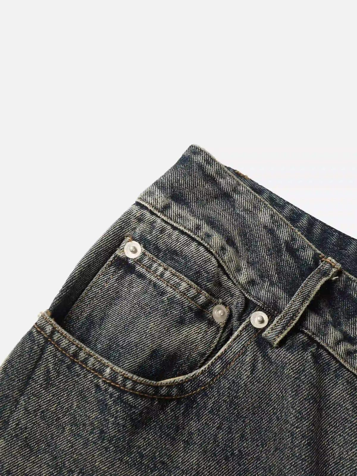 Hip Hop Street Graffiti Jeans