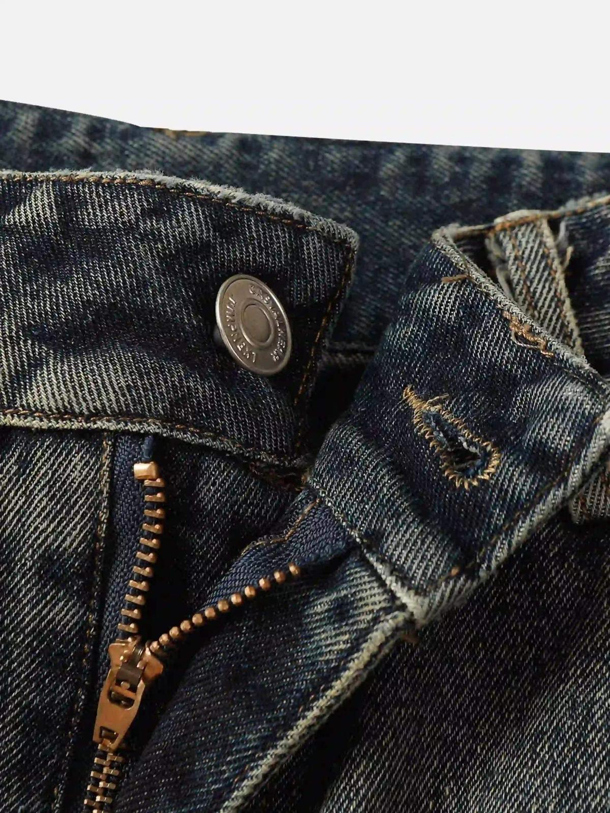 Hip Hop Street Graffiti Jeans
