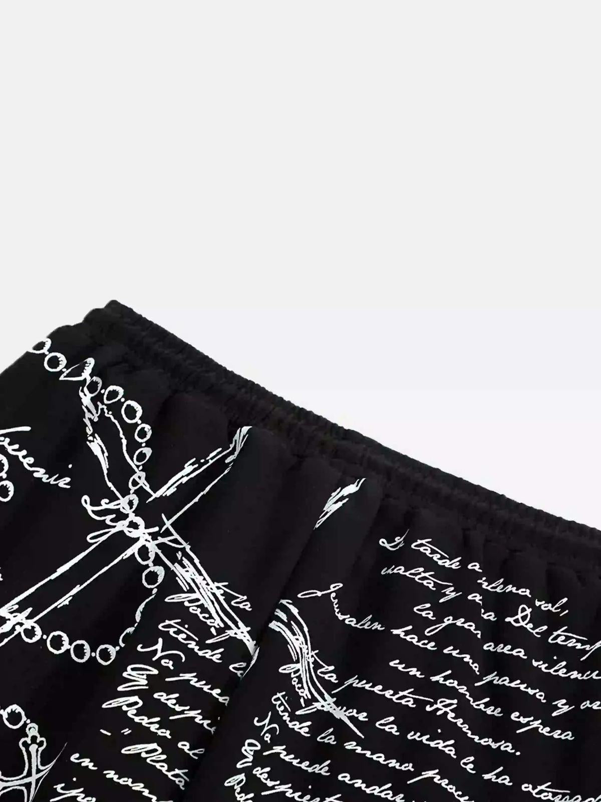 Hip-Hop Street Print Casual Pants