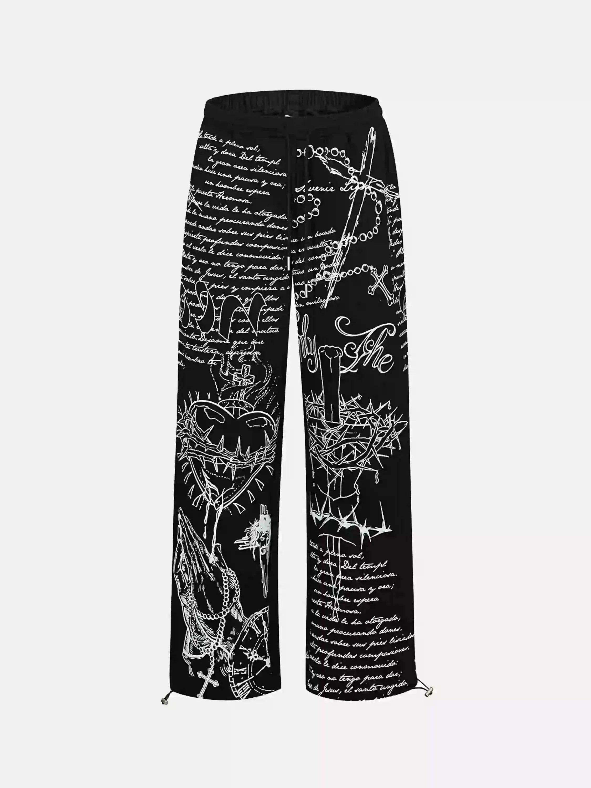 Hip-Hop Street Print Casual Pants