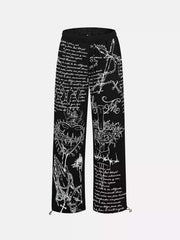 Hip-Hop Street Print Casual Pants