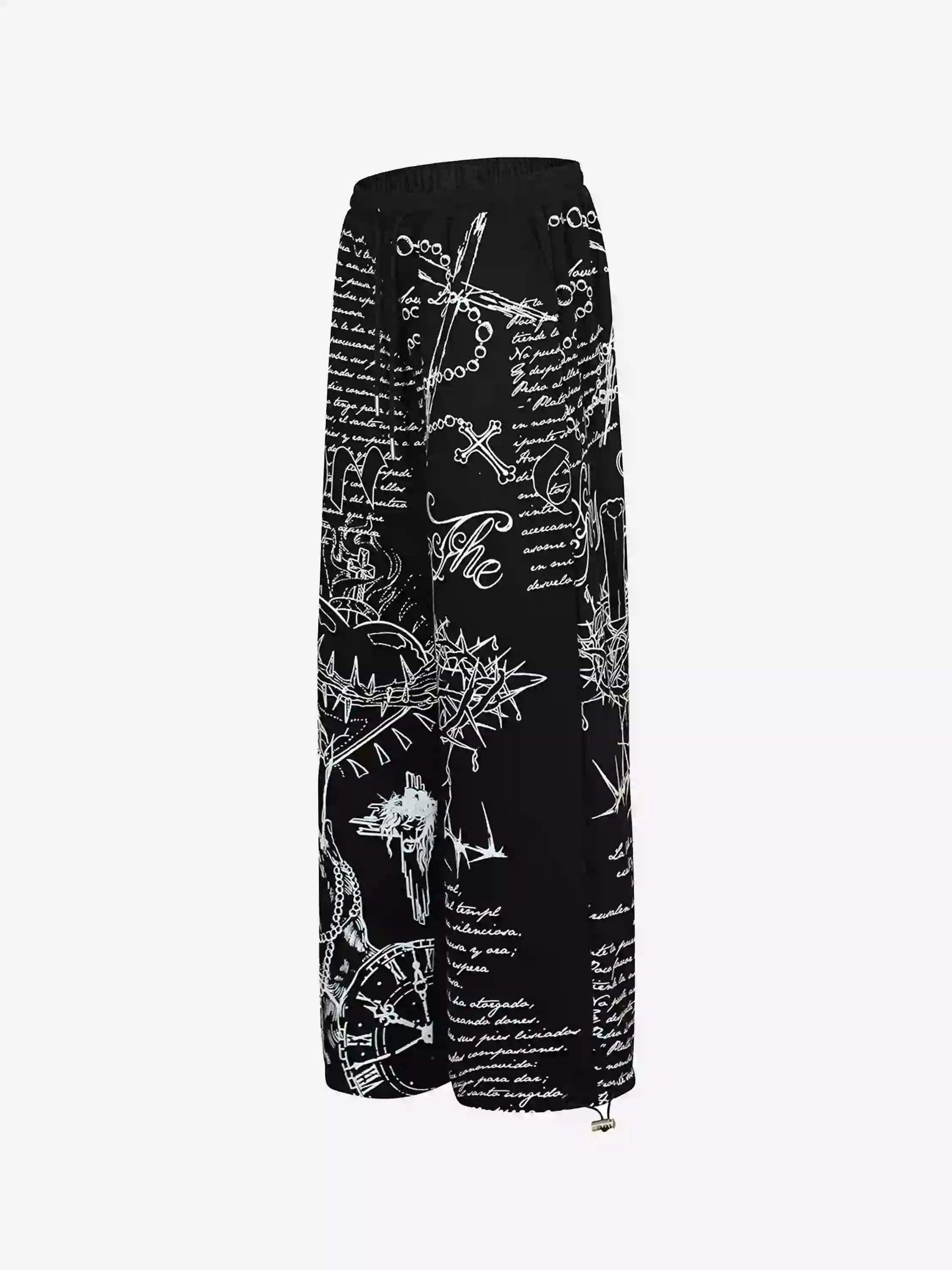 Hip-Hop Street Print Casual Pants