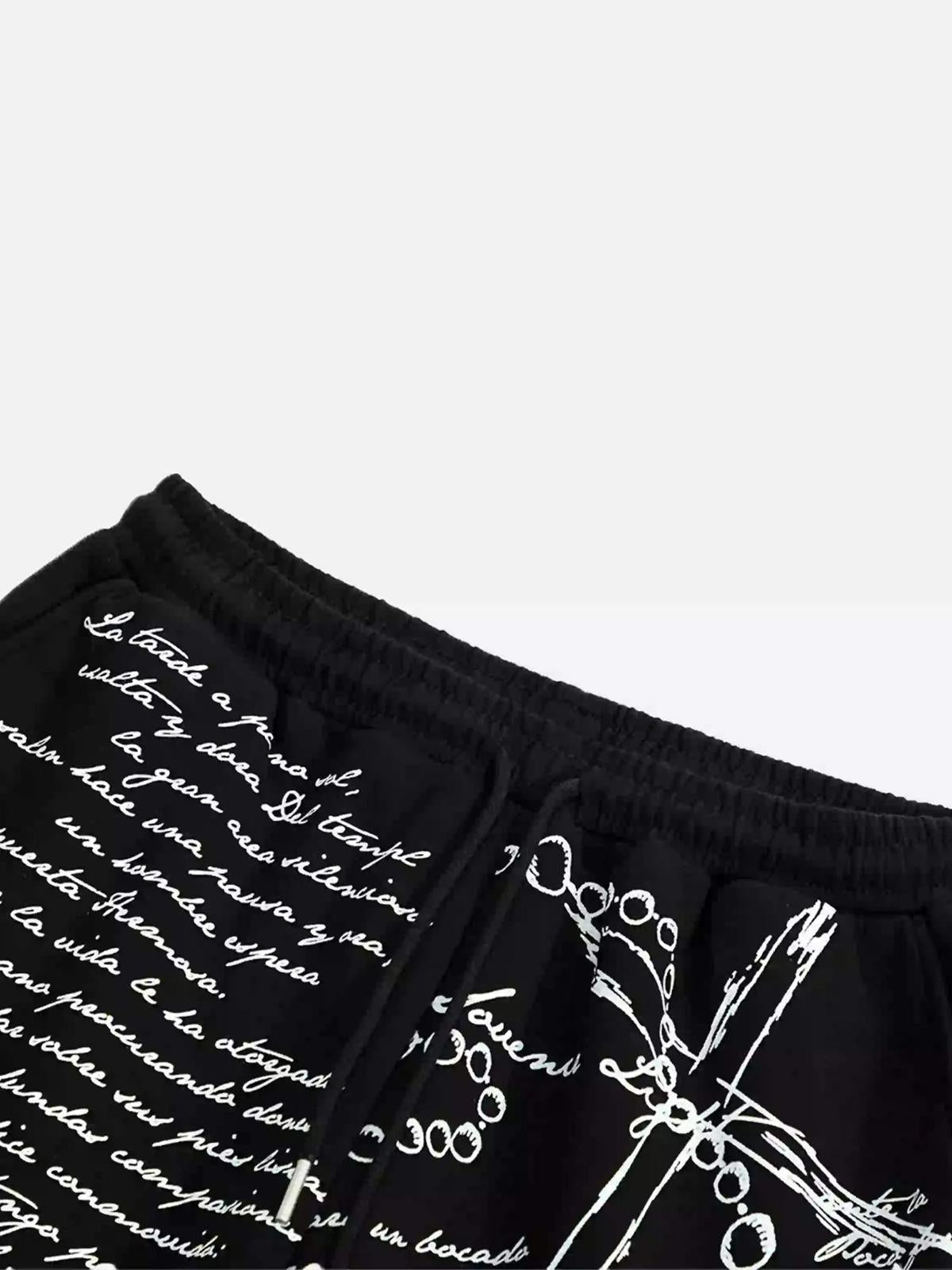 Hip-Hop Street Print Casual Pants