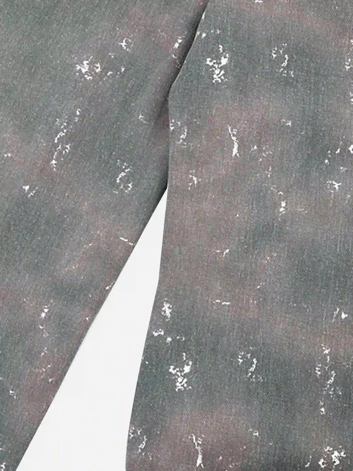 Hip-Hop Style Ink-Splashed Camouflage Y2K Jeans