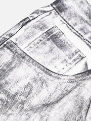 Hip-Hop Style Painted Dirty Jeans