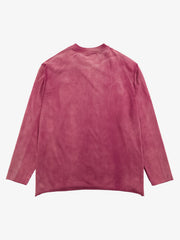 Washed Edge Long Sleeve T-Shirt