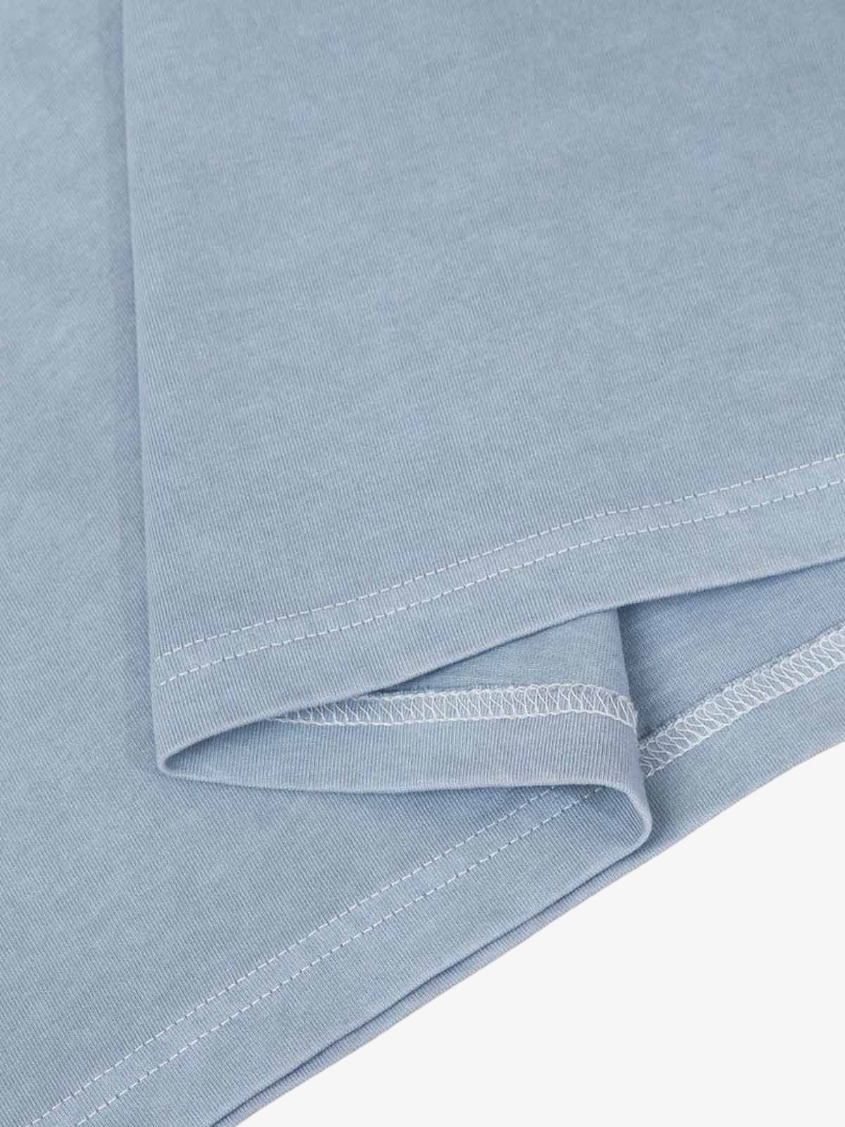 Washed Jersey Welt Stitching T-shirt